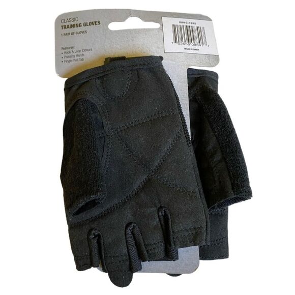 NEW CAP Classic Training Gloves Size S/XS Black Unisex Workout Gym Weightlifting - Picture 6 of 9